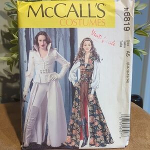 McCall's Women's White Costume Jumpsuit Pattern